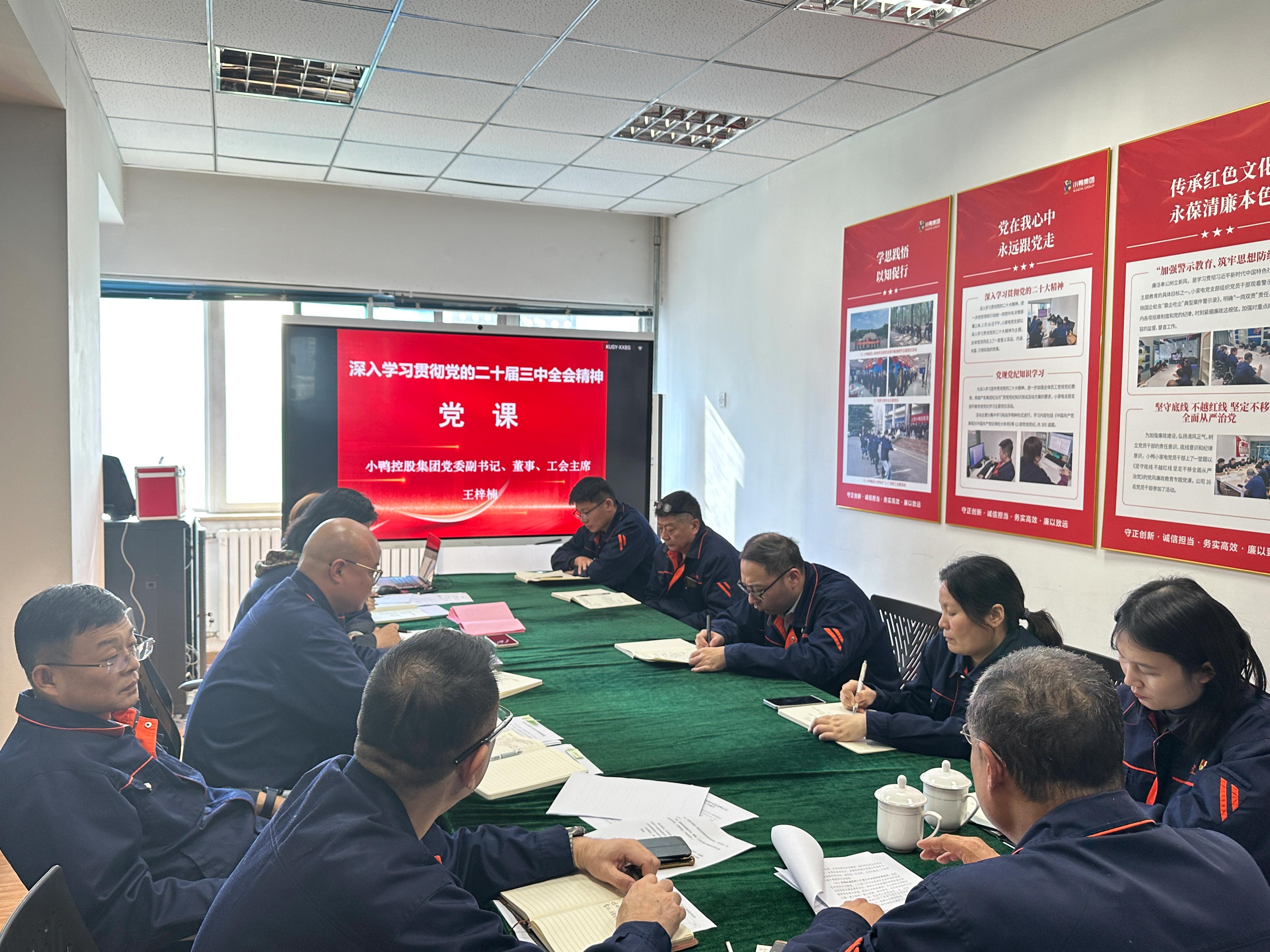 貫徹全會(huì)精神 激發(fā)發(fā)展活力 | 集團(tuán)黨委開(kāi)展學(xué)習(xí)貫徹黨的二十屆三中全會(huì)精神專(zhuān)題黨課